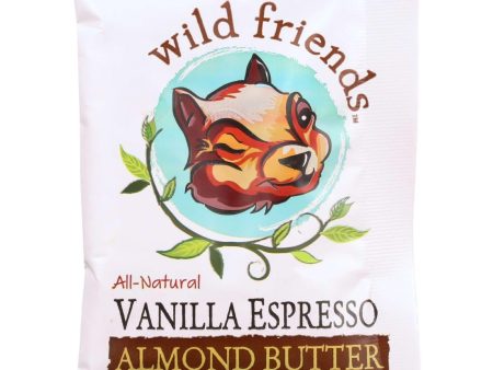 Wild Friends Almond Butter - Vanilla Espresso - Single Serve Packets - 1.15 Oz - Case Of 10 Discount