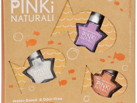 Luna Star Nail Polish - Pinki Naturali - Crystal Lake Swims - 3 Pieces Hot on Sale