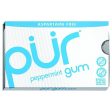 Pur Gum - Peppermint - Aspartame Free - 9 Pieces - 12.6 G - Case Of 12 Online