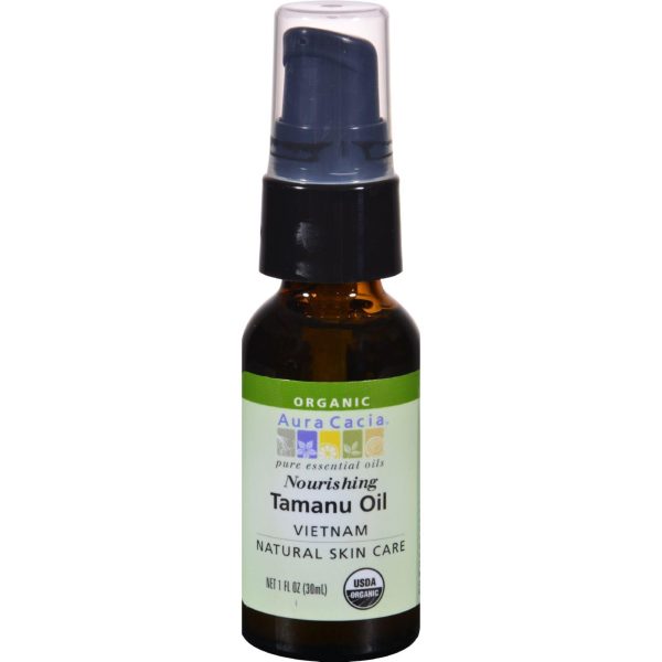 Aura Cacia Natural Skin Care Oil Tamanu - 1 Fl Oz on Sale