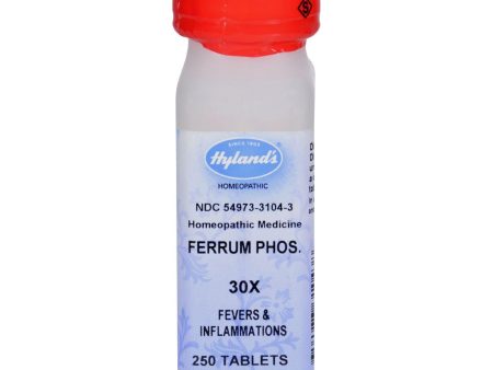 Hylands Homepathic Ferrum Phos 30x - 250 Tablets Cheap