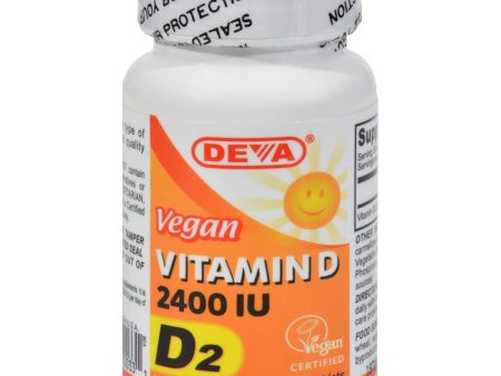 Deva Vegan Vitamin D - 2400 Iu - 90 Tablets Sale