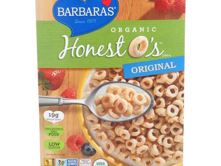 Barbara s Bakery Honest O s Cereal - Original - Case Of 6 - 8 Oz. For Cheap