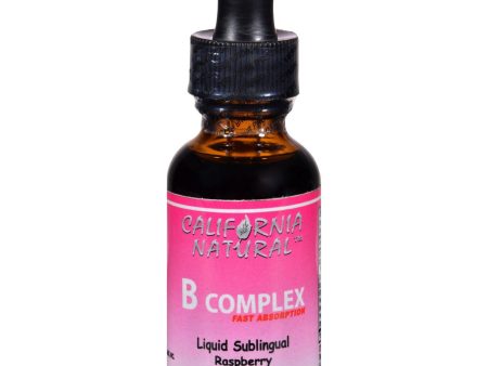 California Natural Natural B Complex Sublingual Raspberry - 1 Fl Oz Online