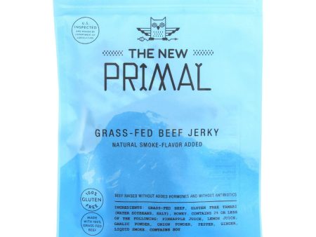 The New Primal Beef Jerky - Original - Gluten Free - 2 Oz - Case Of 8 on Sale