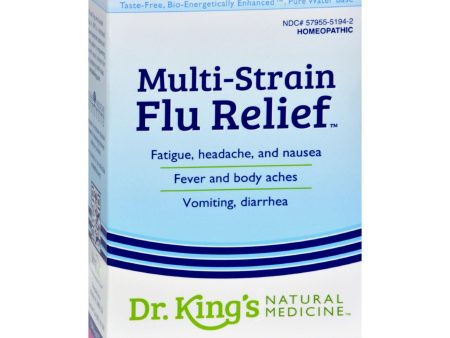 King Bio Homeopathic Multi-strain Influenza - 2 Fl Oz on Sale