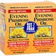 American Health Evening Primrose Oil - 1300 Mg - 60+60 Softgels Online Sale