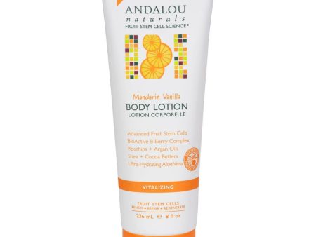 Andalou Naturals Body Lotion - Mandarin Vanilla Vitalizing - 8 Fl Oz Fashion