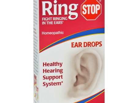 Natural Care Ringstop Eardrops - 0.5 Fl Oz Supply