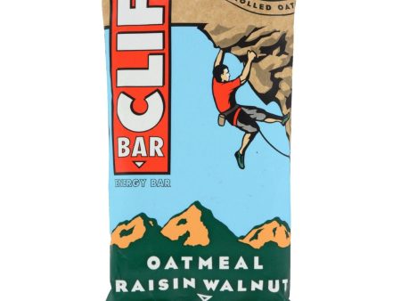 Clif Bar - Organic Oat Raisin Walnut - Case Of 12 - 2.4 Oz Hot on Sale