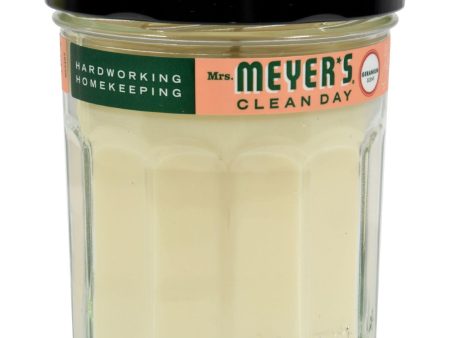 Mrs. Meyer s Soy Candle - Geranium - 7.2 Oz Candle on Sale