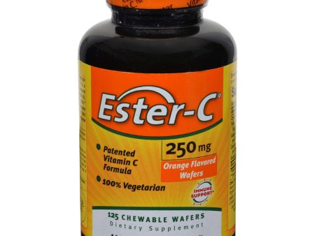 American Health Ester-c Orange - 250 Mg - 125 Wafers For Sale