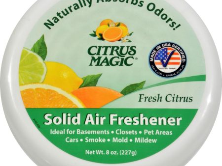 Citrus Magic Solid Air Freshener - 8 Oz - Case Of 6 Online now