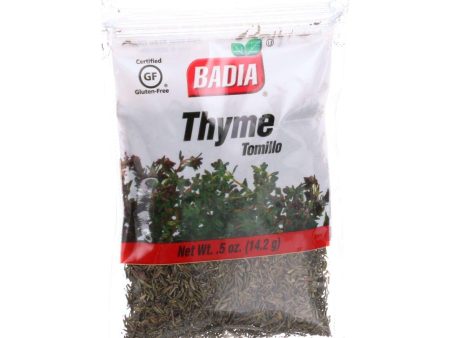 Badia Spices Thyme Leaves - .5 Oz - Case Of 12 Online