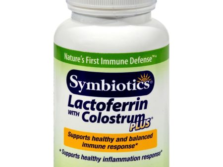 Symbiotics Lactoferrin With Colostrum Plus - 480 Mg - 120 Capsules Online Hot Sale