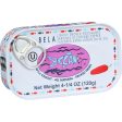 Bela-olhao Sardines In Cayenne Pepper Sauce - 4.25 Oz - Case Of 12 For Sale