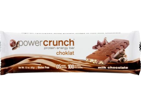 Power Crunch Bar - Chocolate Milk - Case Of 12 - 1.4 Oz Cheap