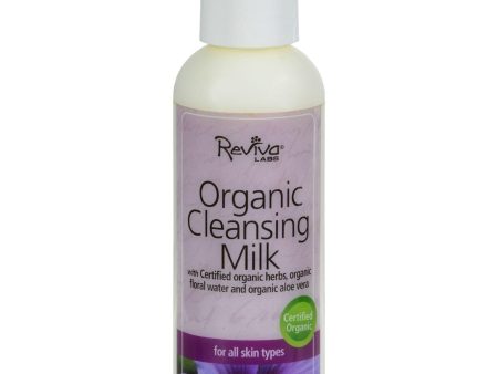 Reviva Labs Organic Cleansing Milk - 4 Fl Oz Online