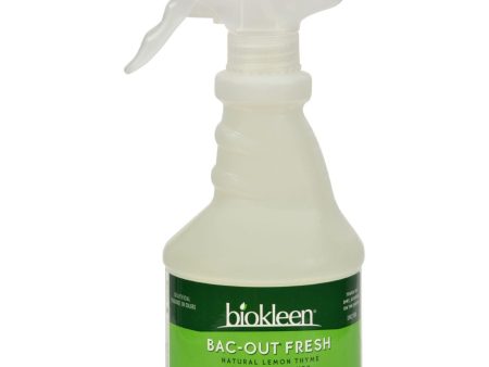 Biokleen Bac-out Fresh Natural Fabric Refresher - Lemon Thyme - Case Of 6 - 16 Oz Online