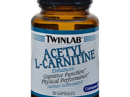 Twinlab Acetyl L-carnitine - 500 Mg - 30 Capsules Online now