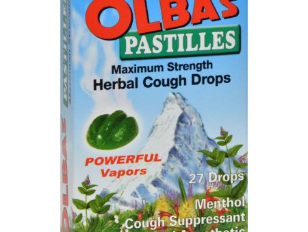 Olbas Therapeutic Herbal Cough Drops - Maximum Strength - Case Of 12 - 1.6 Oz Fashion