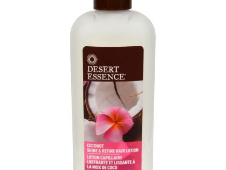 Desert Essence Shine And Refine Hair Lotion Coconut - 6.4 Fl Oz Cheap