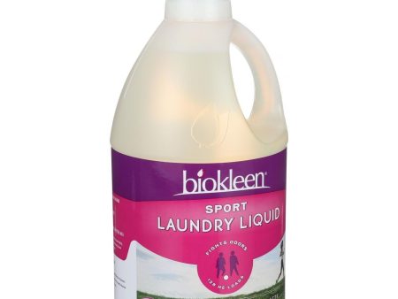 Biokleen Laundry Liquid - Sport - 64 Oz For Cheap