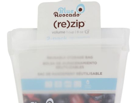 Blue Avocado Volume Zip Bag - 1 Cup - Translucent Supply