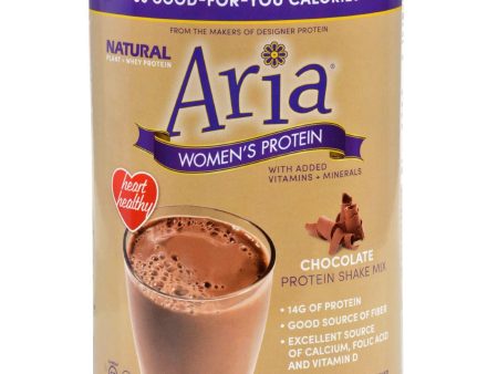 Designer Whey Aria Women s Protein Chocolate - 12 Oz Supply