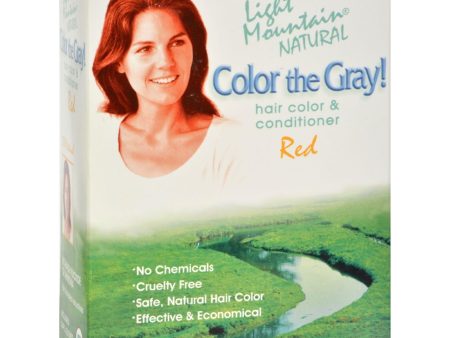 Light Mountain Color The Gray Red - 7 Fl Oz Online Sale