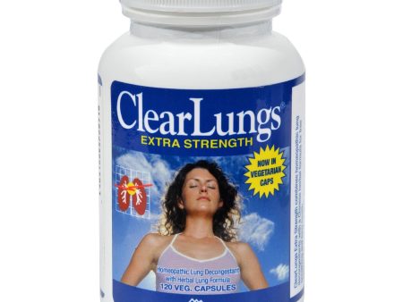 Ridgecrest Herbals Clearlungs Extra Strength - 120 Vegetarian Capsules Discount