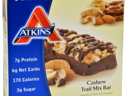 Atkins Advantage Bar Cashew Trail Mix - 5 Bars Online