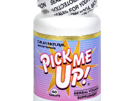 California Natural Pick Me Up Vitamin - 60 Capsules Supply