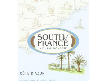 South Of France Bar Soap - Cote Dazur - 6 Oz - 1 Each Online Hot Sale