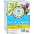 Traditional Medicinals Lemon Everyday Detox Herbal Tea - 16 Tea Bags - Case Of 6 Cheap