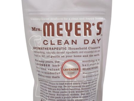 Mrs. Meyer s Auto Dishwash Packs - Lavender - 12.7 Oz For Discount