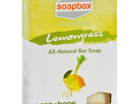 Soapbox Bar Soap - Elements - Refresh - Lemongrass - 5 Oz Cheap