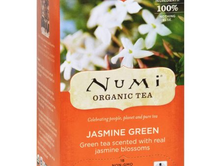 Numi Tea Jasmine Green Tea - Medium Caffeine - 18 Bags Online now