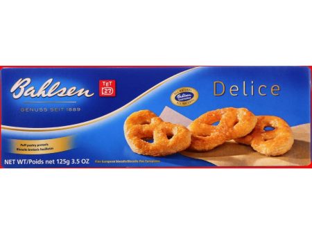 Bahlsen Pastry Twist - Delice - 3.5 Oz - Case Of 12 Online now