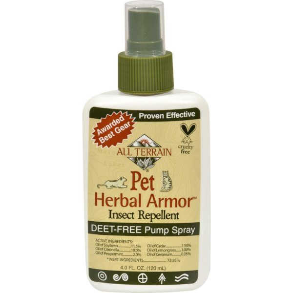 All Terrain Pet Herbal Armor Insect Repellent - 4 Fl Oz Discount