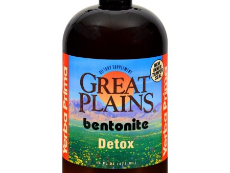 Yerba Prima Great Plains Bentonite Detox - 16 Fl Oz For Discount