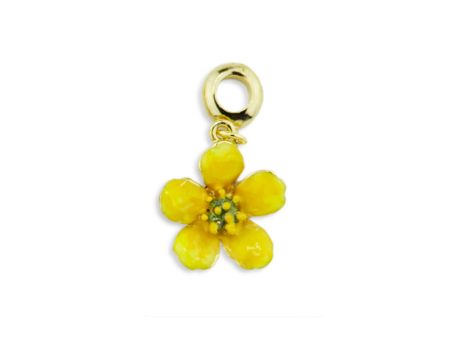 Buttercup Gold Tone Drop Charm Supply