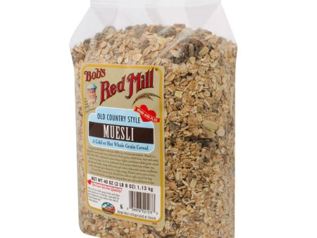 Bob s Red Mill Old Country Style Muesli Cereal - 40 Oz - Case Of 4 Online Sale