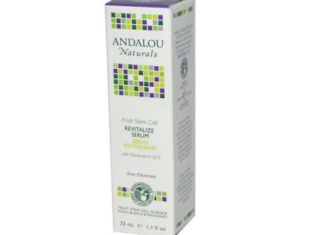 Andalou Naturals Age Defying Revitalize Serum Fruit Stem Cell - 1.1 Fl Oz Supply