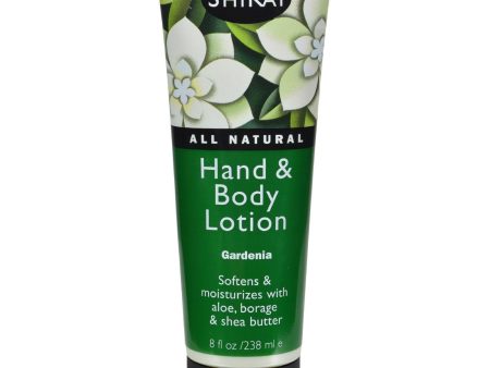 Shikai All Natural Hand And Body Lotion Gardenia - 8 Fl Oz on Sale