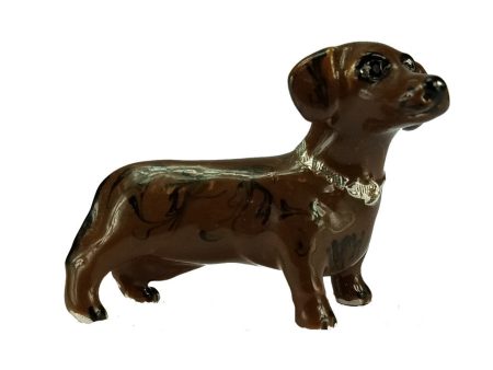 Brown Dachshund Adorable Pooch ® Pin Cheap