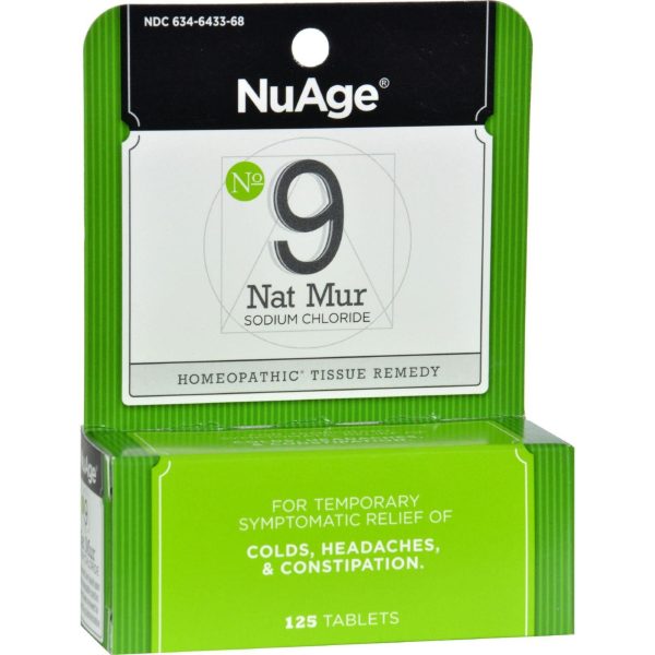 Hyland s Nuage No.9 Natrum Mur - 125 Tablets on Sale