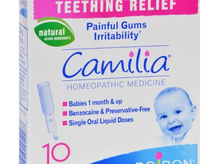 Boiron Camilia - Teething Relief - 10 Doses Online now