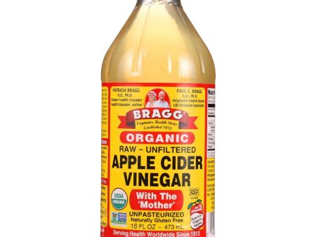 Bragg Apple Cider Vinegar - Organic - Raw - Unfiltered - 16 Oz - 1 Each Fashion