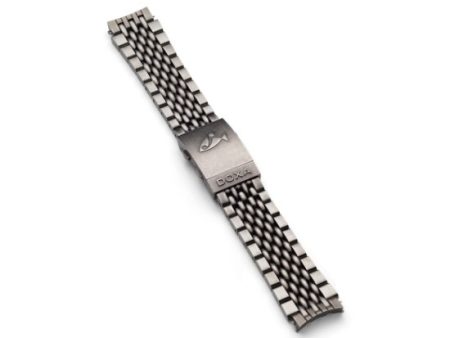 Aged stainless steel bracelet Online